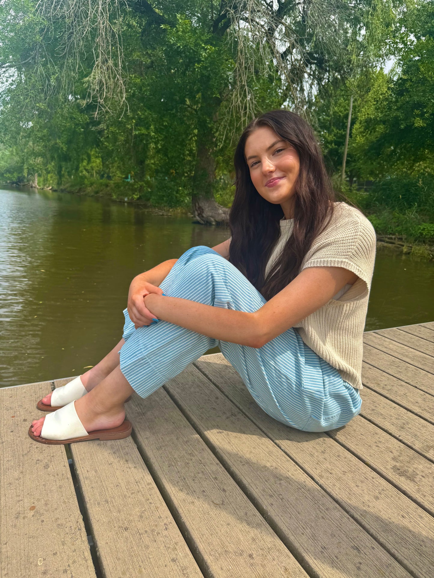 Shoreline Striped Pants
