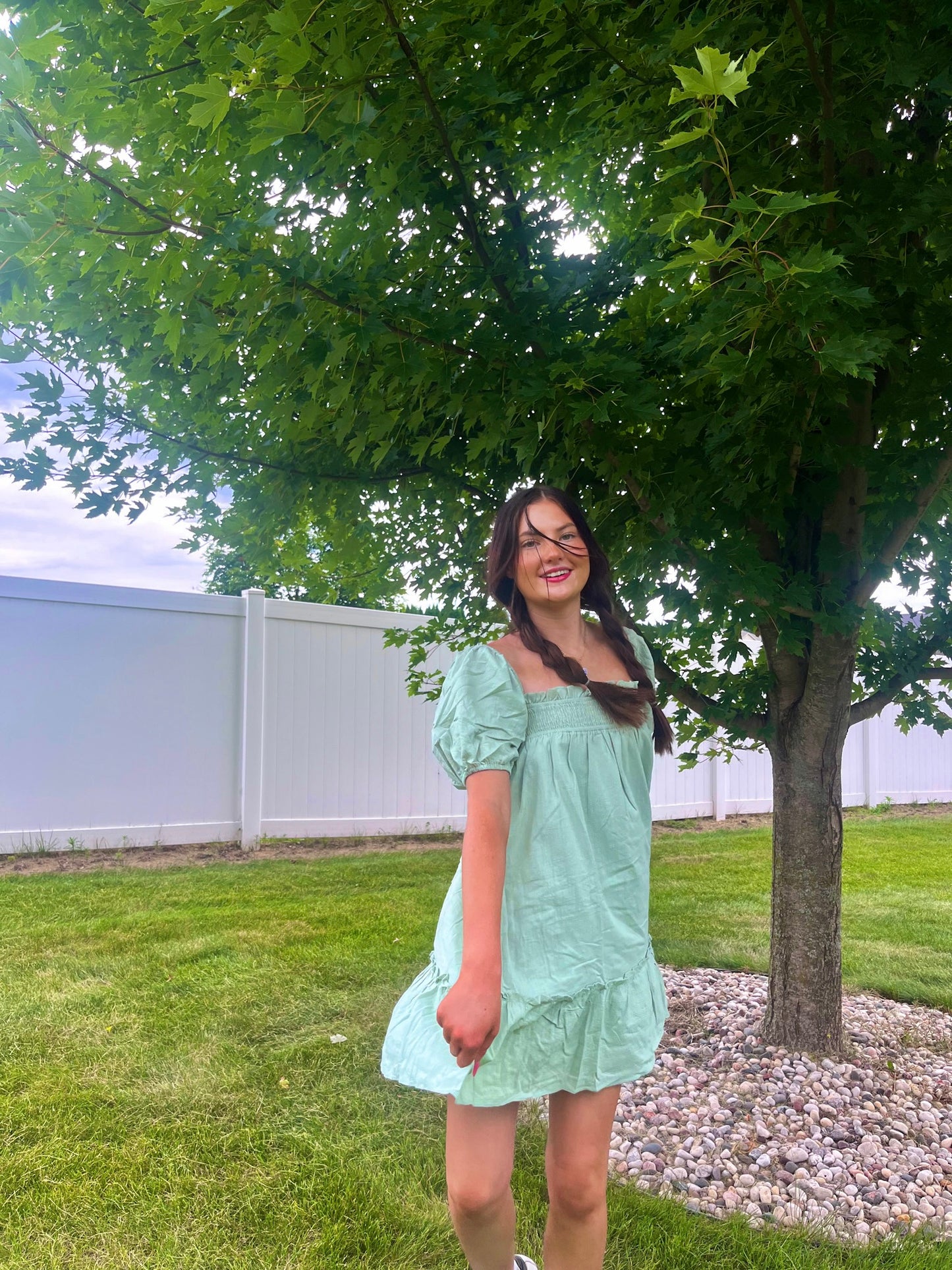 Mint Meadow Dress