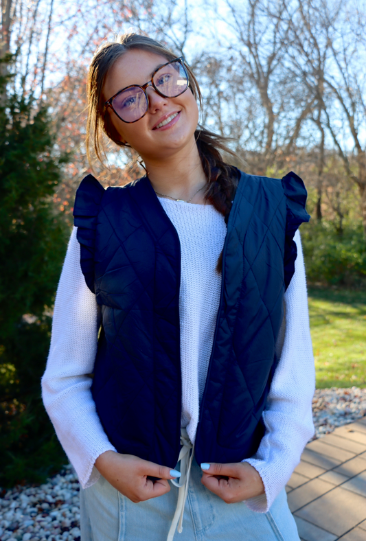 Harbor Ruffle Vest