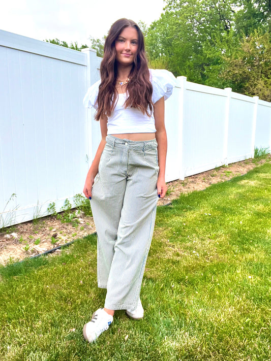 Seaside Stripped Pants